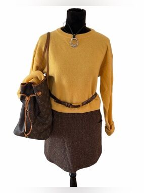 Vintage 80s Donegle Mini Skirt Express